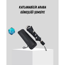 Sayarmarkt Ön Cam Güneşliği – Kalın Kumaş ve Cam Elyaf Iskelet ile Maksimum Uv Koruma