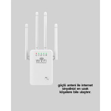 Sayarmarkt Wps Özellikli Wifi Sinyal Güçlendirici - 2.4ghz + 5ghz Hızlı Bağlantı