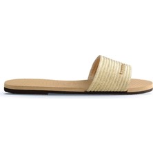 Dore Havaianas Havaianas Kadın Düz Metal Logolu Terlik