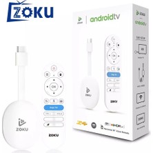 Bufs Zoku Z4 Z48 Android 14 Akıllı Dongle Sopa 2gb x 16 GB Ram Çift Wifis Bt Ses Uzaktan Tv Çubuk Mini Pc Set Top Box Internet Tv