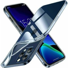 Nemere Mey Ithalat®  iPhone 15 Pro Kılıf Lüx Şeffaf Silikon
