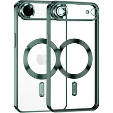 Nemere Mey Ithalat®   iPhone 17 Air Kross Magneticsafe Kapak - Koyu Yeşil