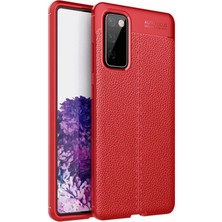 Nemere Mey Ithalat®  Samsung Galaxy S20 Fe Kılıf Auto Focus Kapak - Kırmızı
