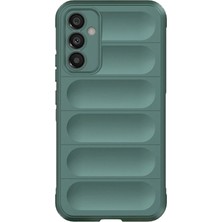 Nemere Mey Ithalat®  Samsung A56 Kılıf Optimum Silikon - Koyu Yeşil