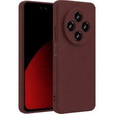 Nemere Mey Ithalat®   Redmi 14C Kılıf First Silikon - Bordo