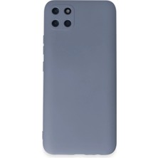 Nemere Mey Ithalat®  Realme C11 Kılıf Nano Içi Kadife Silikon - Gri