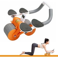Sinerjim Yumurcak Shop® Dijital Sayaçlı Çek-Bırak Mekik Aleti – Karın ve Core Güçlendirici Evde Spor Aleti
