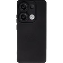 Nemere Mey Ithalat®   Redmi Note 13 4g Kılıf Nano Içi Kadife Silikon - Siyah