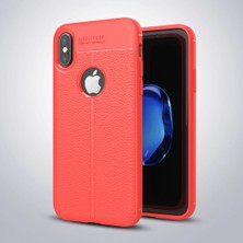 Iphone x Xs Litchi Tam Koruma Soft Silikon KILIF-(5775) Nemere