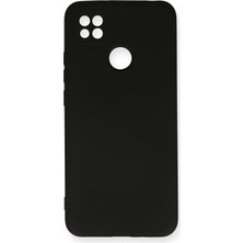 Nemere Mey Ithalat®   Redmi 9c Kılıf Nano Içi Kadife Silikon - Siyah