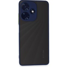 Nemere Mey Ithalat®  Infinix Hot 30 4g Kılıf Montreal Silikon Kapak - Lacivert