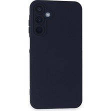 Nemere Mey Ithalat®  Samsung Galaxy A25 5g Kılıf Nano Içi Kadife Silikon - Lacivert