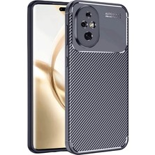 Nemere Mey Ithalat®  Honor 200 Kılıf Auto Focus Karbon Kapak - Lacivert