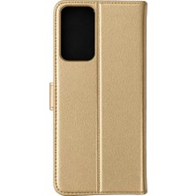 Nemere Mey Ithalat®  Samsung Galaxy A91 / S10 Lite Trend S Plus Kapaklı Kılıf - Gold