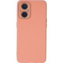 Nemere Mey Ithalat®   Reno 7 Lite Kılıf Lansman Glass Kapak - Pembe