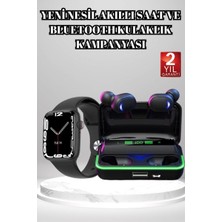 Ucuz ve Kaliteli Kulaklıklı Saat Seti Bluetooth Bağlantılı Akıllı Saat ve Kulaklık Nemere