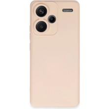 Nemere Mey Ithalat®   Redmi Note 13 Pro Plus Kılıf Nano Içi Kadife Silikon - Pudra