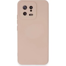 Nemere Mey Ithalat®   Mi 13 Kılıf Nano Içi Kadife Silikon - Pudra