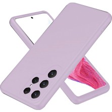 Nemere Mey Ithalat®  Samsung Galaxy S25 Ultra Kılıf First Silikon - Lila