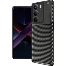 Nemere Mey Ithalat®  Realme C75 4g Auto Focus Karbon Kapak - Siyah