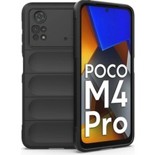 Nemere Mey Ithalat®   Poco M4 Pro 4g Kılıf Optimum Silikon - Siyah