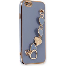 Nemere Mey Ithalat®  iPhone 6 Kılıf Esila Silikon - Gri