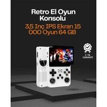 Svoria Store Mey Ithalat® Taşınabilir Retro Oyun Konsolu – 15.000 Oyun, 64 GB Depolama, IPS Ekran