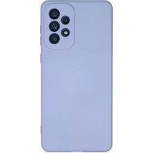 Nemere Mey Ithalat®  Samsung Galaxy A23 4g Kılıf Nano Içi Kadife Silikon - Lila