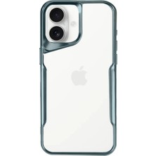 Nemere Mey Ithalat®  iPhone 16 Kılıf Boyi Silikon Kapak - Turkuaz