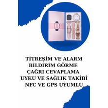 Enco Store Kadınlar Için Dokunmatik Ekran Akıllı Saat ve Gamer Kablosuz Bluetooth Kulaklık Anc Özelliği