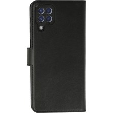 Zemira Home Newface Samsung Galaxy A22 Kılıf Trend S Plus Kapaklı Kılıf - Siyah