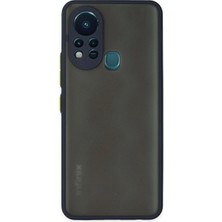 Nemere Mey Ithalat®  Infinix Hot 11S Kılıf Montreal Silikon Kapak - Lacivert