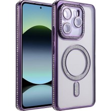 Zemira Home Newface Xiaomi Redmi Note 14 4g Joke Simli Magneticsafe Kılıf - Derin Mor