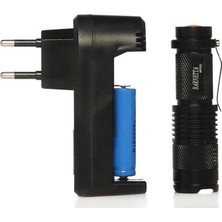 Brs2 Xpe LED Şarjlı Metal El Feneri