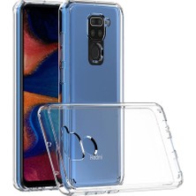 Xiaomi Redmi Note 9 Kılıf Lüx Şeffaf Silikon - Şeffaf