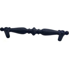 Enco Store Antika Tarz Dekoratif Pirinç Yeni Sütun Mobilya Kulbu - 192MM, Oksit