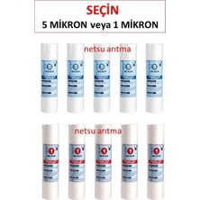 netsu arıtma Su Arıtma Filtresi,5 Adet 5 Mikron Sediment Filtre