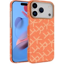 Dukkanıum Newface Apple iPhone 17 Pro Max Vega Magsafe Kapak - Açık Turuncu