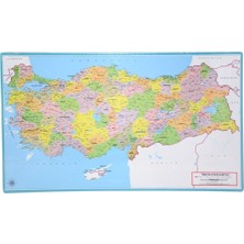 Motto Ticaret LCSH001 Laço Siyasi Harita Çerçeveli Puzzle