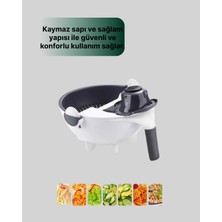 Motto Ticaret Çok Amaçlı Hazneli Sebze Rende Doğrayıcı ve Soyucu