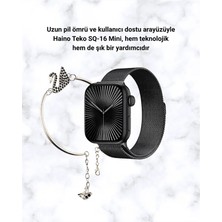 Motto Ticaret Mini Series 10 Akıllı Saat | 3 Kordon + Bileklik Hediyeli, Tüm Telefonlarla Uyumlu