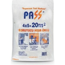 Motto Ticaret 20-M2 Hışır Şeffaf Koruyucu Örtü (5517)