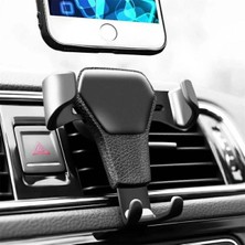 Motto Ticaret Araç Içi Klima Izgarasına Takılabilen Plastik Oto Telefon Tutucu Gravity (5517)