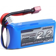 Turnigy 2200MAH 2s (7.4V) 30C Kısa Lipo Batarya