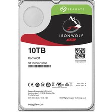 Seagate 3.5 10TB Ironwolf ST10000VN000 256MB 7200RPM Sata-3 Nas Diski