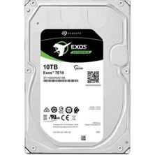 Seagate 10TB Exos ST10000NM017B 7200 Rpm 256MB Sata-3 Nas ve Güvenlik Diski Distribütör Garantili