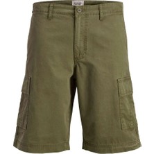 Jack & Jones Jpstcole Matty Cargo Short Mıd Erkek Kot&kanvas Şort 12292263