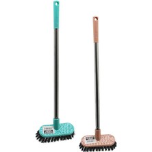 Vice Avm Mini Temizlik Fırçası  Orta Sert Kıllar   Metal SAPLI=40CM - 4.5X12.5CM (4915)