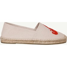 Yargıcı Yengeç Nakış İşlemeli Espadril