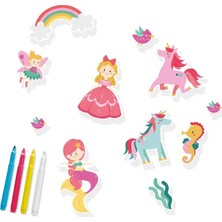 Ses Creative Tak Çıkar Pencere Eğlencesi - Prenses Dünyası